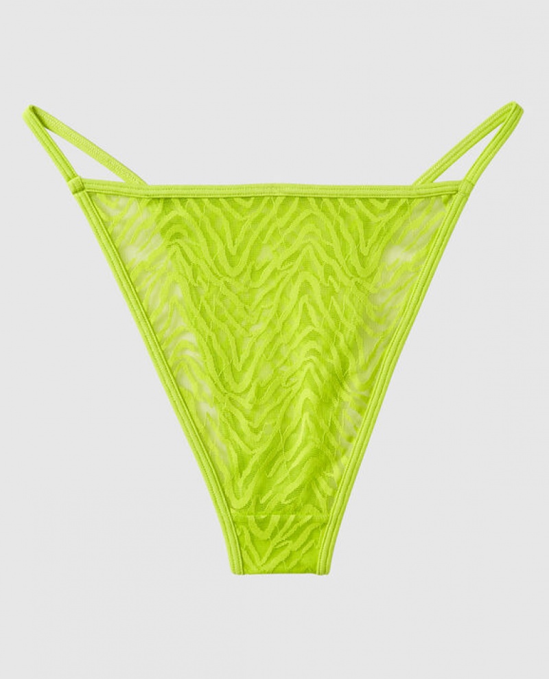 La Senza Mini Cheeky Panty Women Underwear Limelight | cYb9YZ32