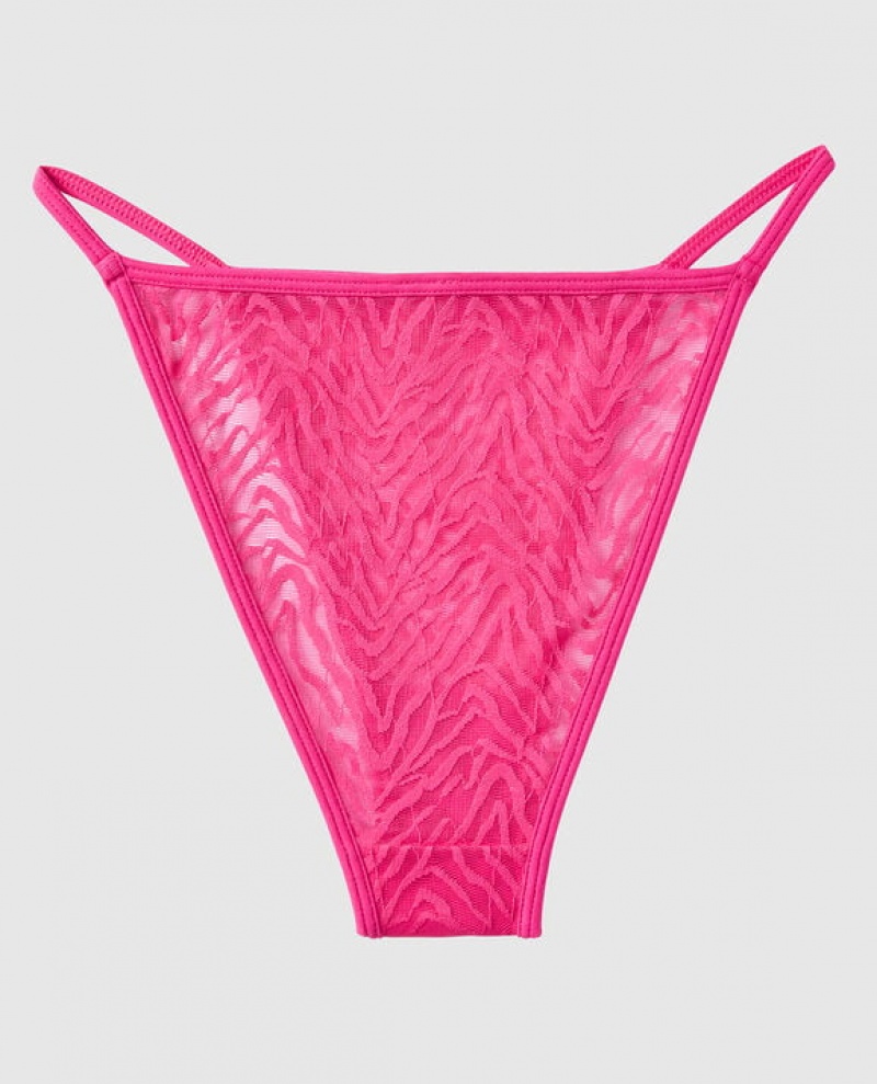 La Senza Mini Cheeky Panty Women Underwear Pink | T4PCKV2r