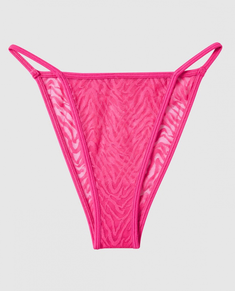 La Senza Mini Cheeky Panty Women Underwear Pink | T4PCKV2r