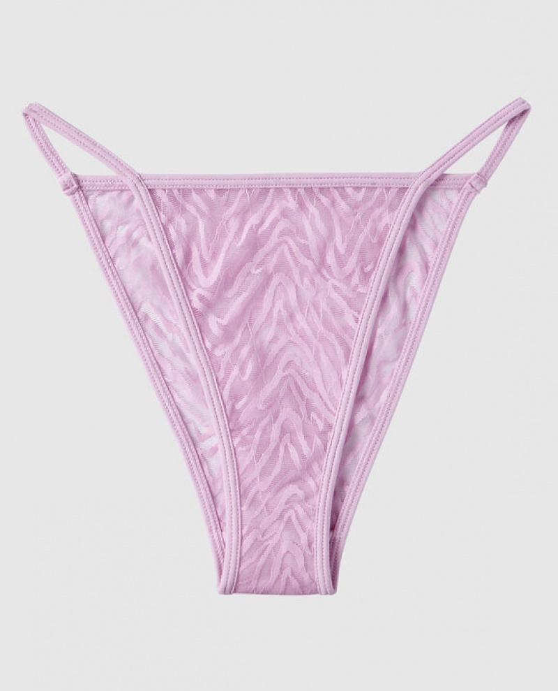 La Senza Mini Cheeky Panty Women Underwear Purple | nT45Z3f1