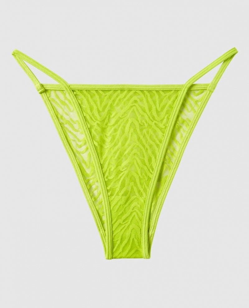 La Senza Mini Cheeky Panty Women Underwear Limelight | 5VMwDo1w