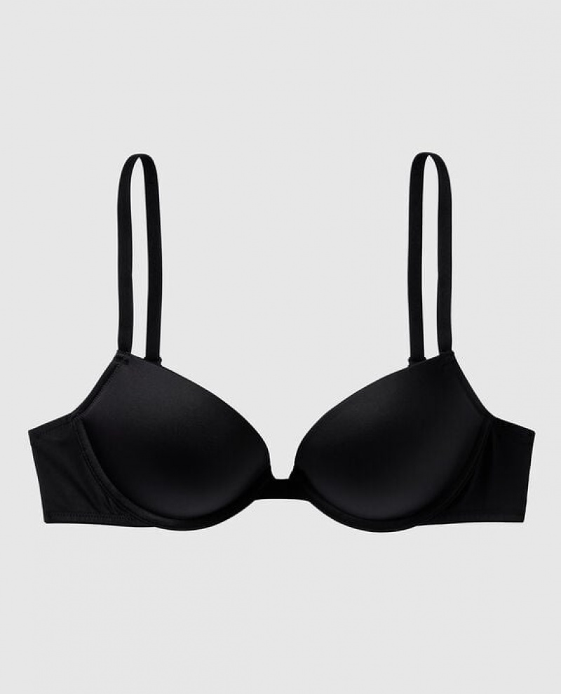 La Senza Push Up Women Bras Black | Aagm47Lq