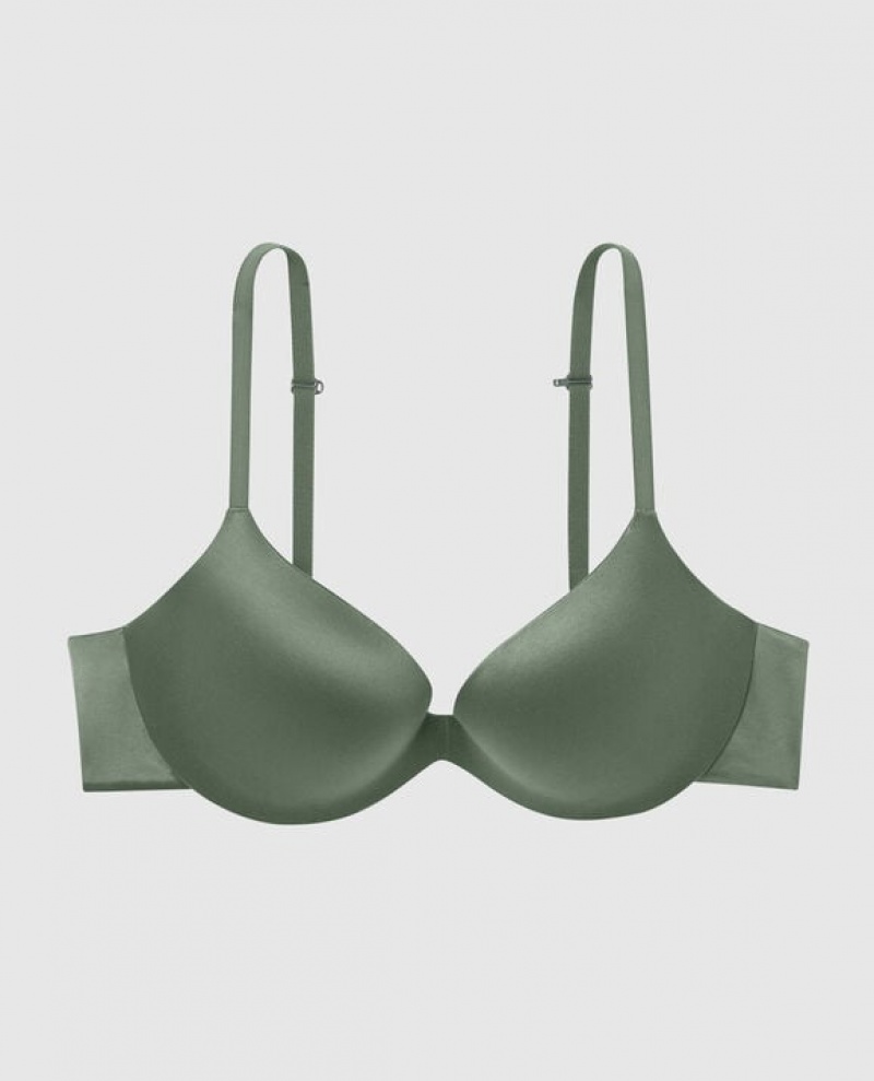 La Senza Push Up Women Bras Dark Forest | viGGbrn4