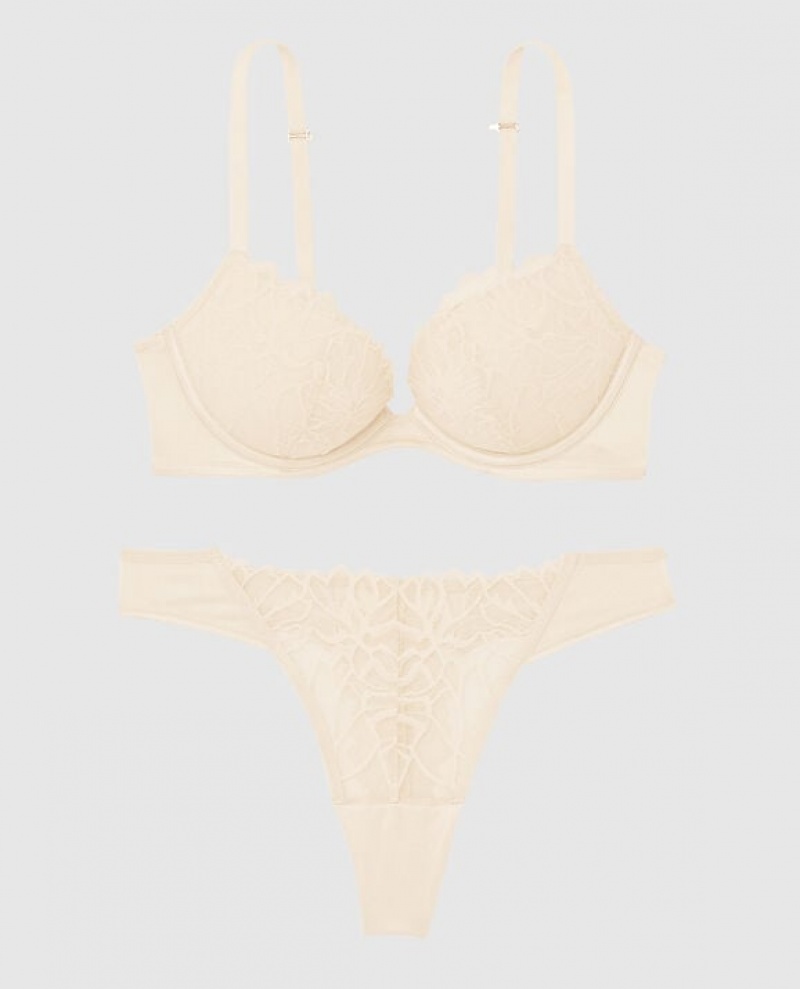 La Senza Push Up Women Bras Pearl | 1iyxxu0N