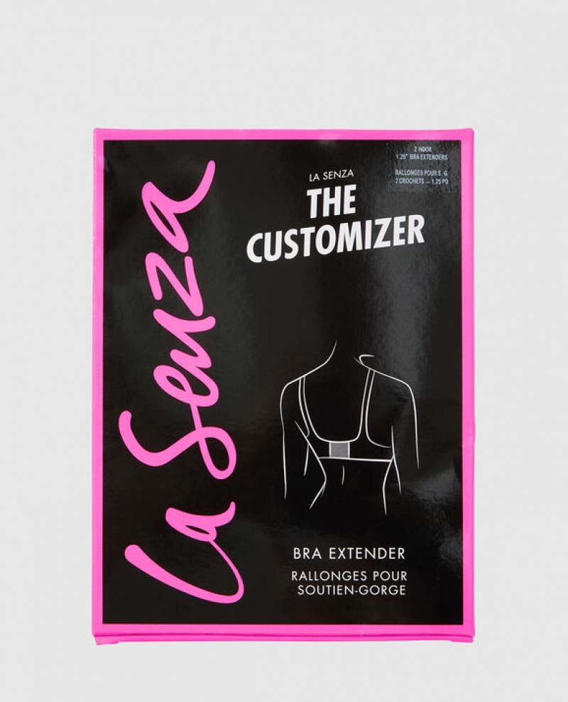 La Senza The Customizer Extender - 2 Hook Women Bras Multipack BlkWhtRtan | Woj2x0l9