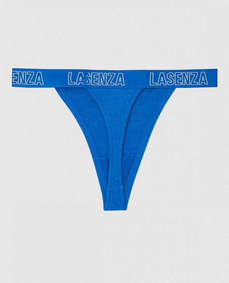 La Senza Thong Panty Women Underwear Deep Blue | 367Qxq8q