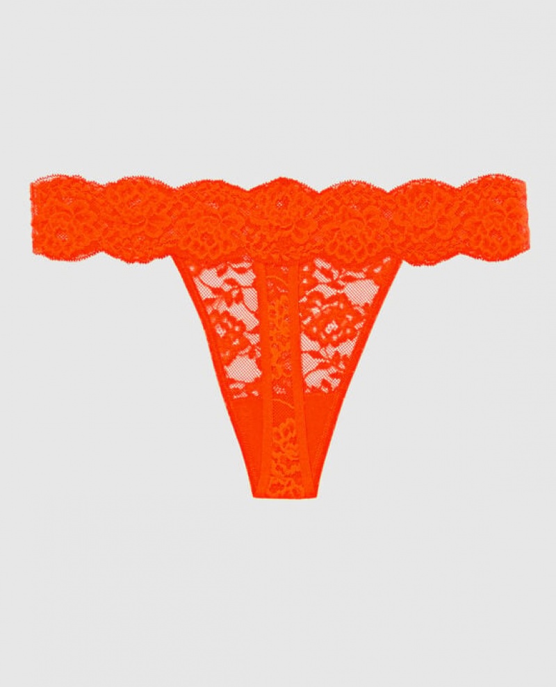 La Senza Thong Panty Women Underwear Hot Glow | z17k4gfp