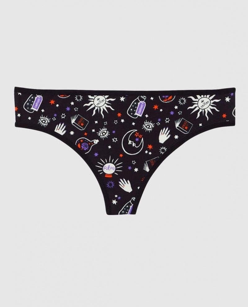 La Senza Thong Panty Women Underwear Mystic Time | GNOqs2ml