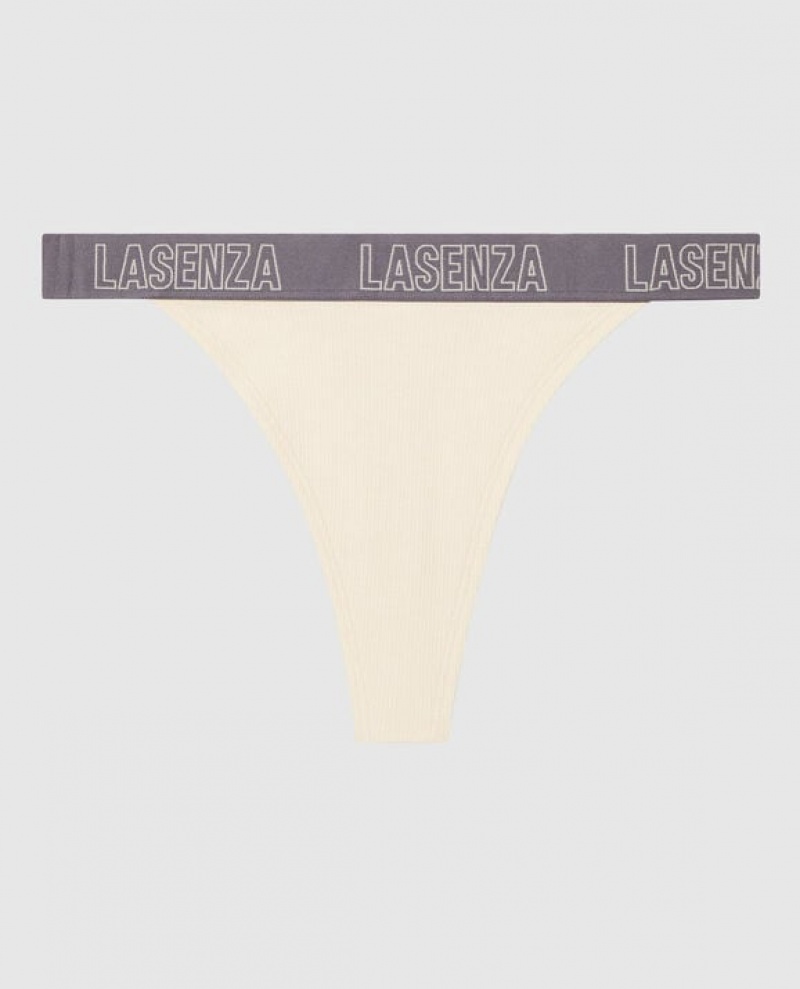 La Senza Thong Panty Women Underwear Pearl | vTpwiFDd