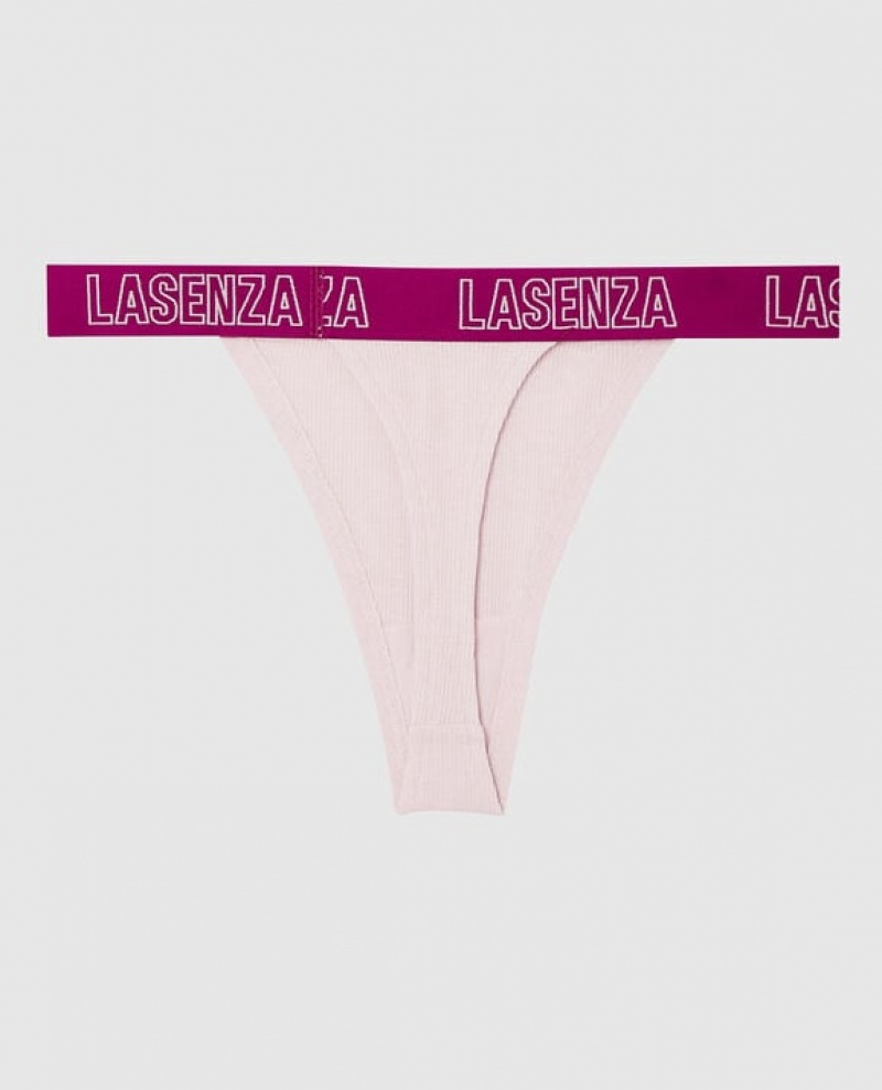 La Senza Thong Panty Women Underwear Pink | WQ2qG5Kn