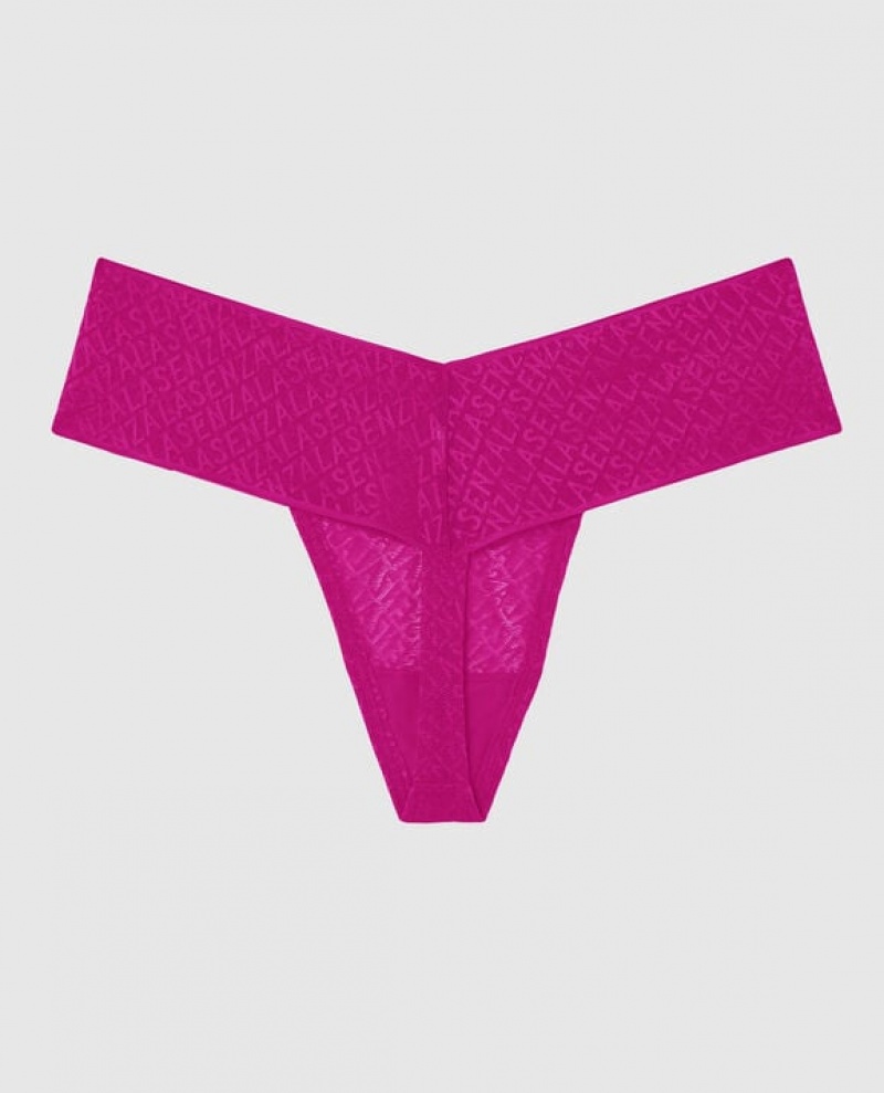 La Senza Thong Panty Women Underwear Pink | 9q0zjpQS