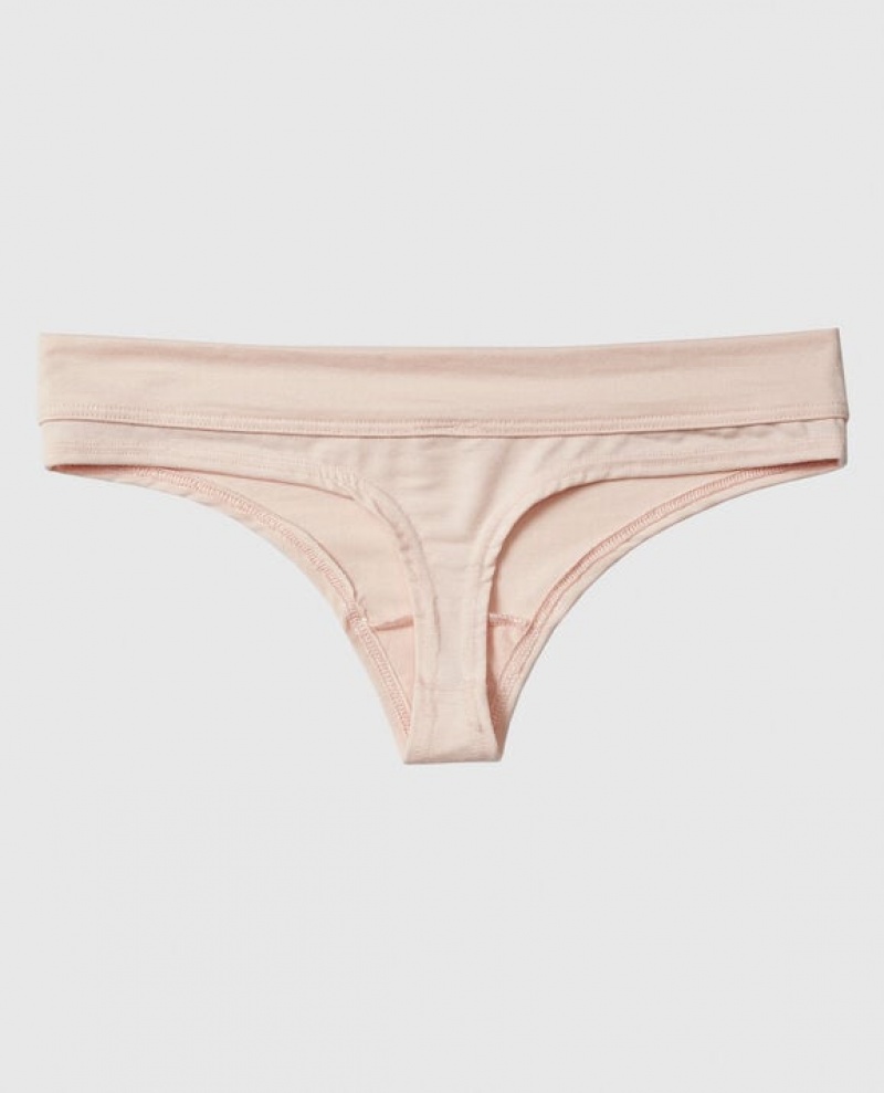 La Senza Thong Panty Women Underwear Pink | nRdoRzyd