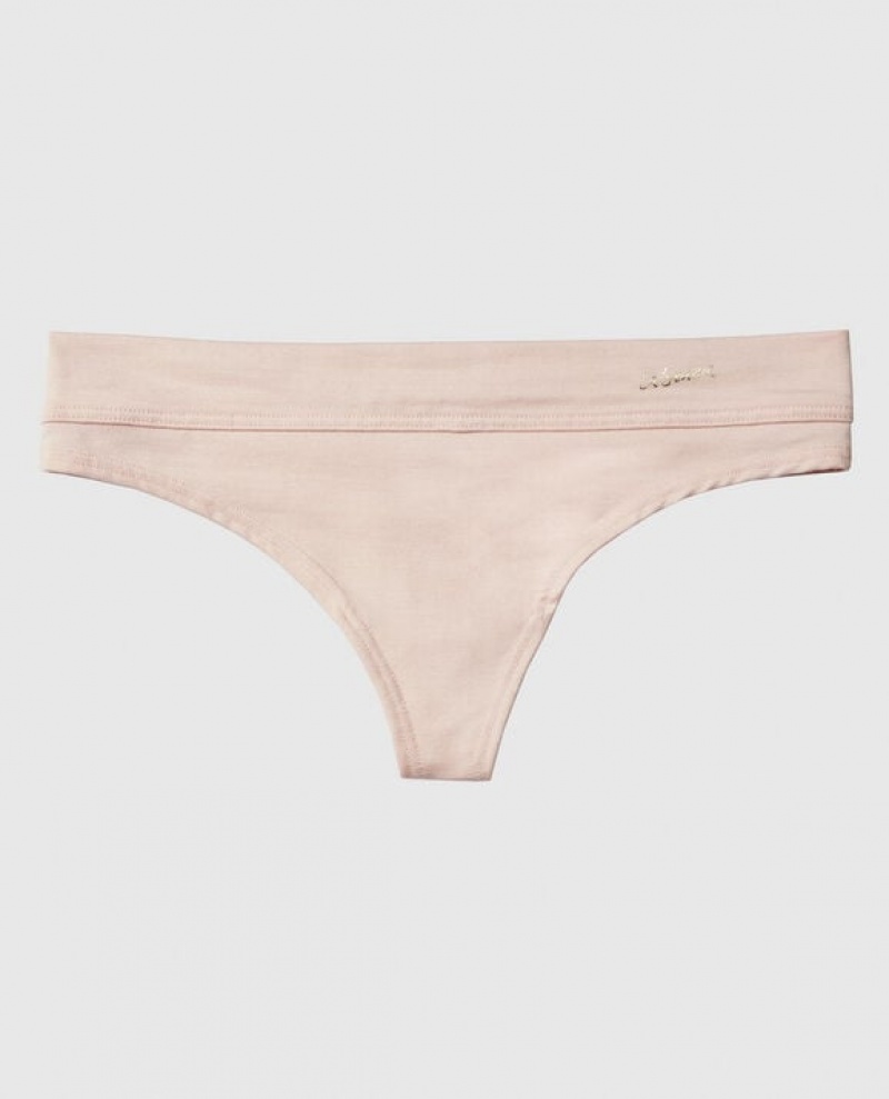 La Senza Thong Panty Women Underwear Pink | nRdoRzyd