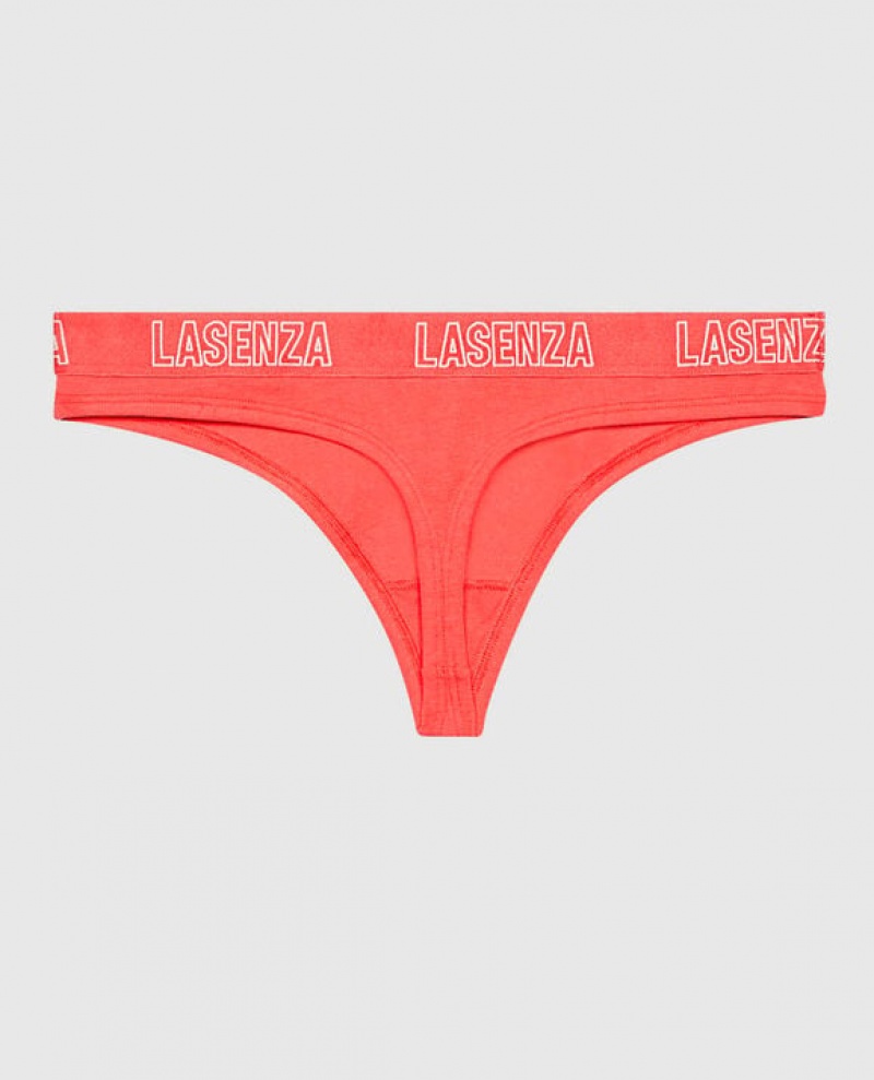 La Senza Thong Panty Women Underwear Red | M1HzVEsV