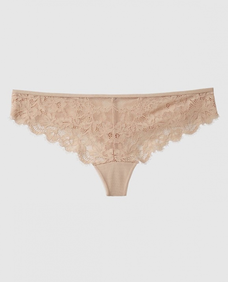 La Senza Thong Panty Women Underwear Rosetan | agYo0XBe