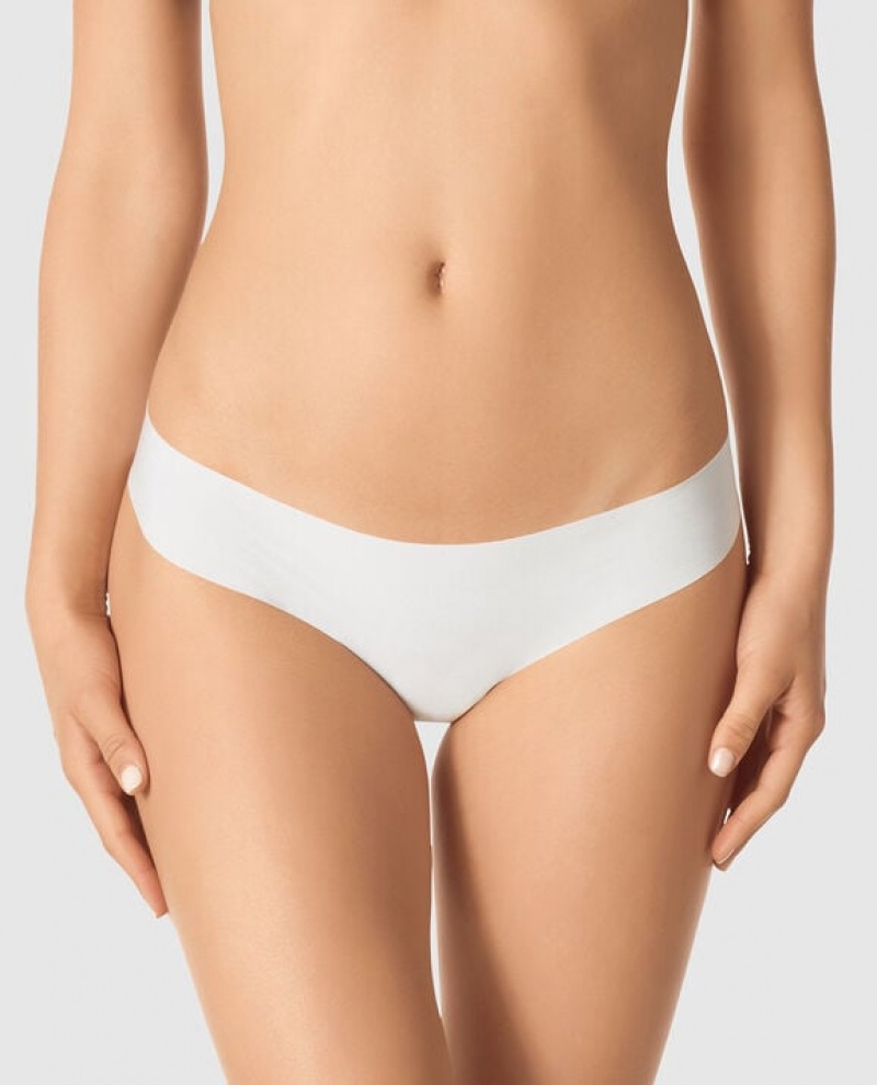 La Senza Thong Panty Women Underwear White | nocvYatS