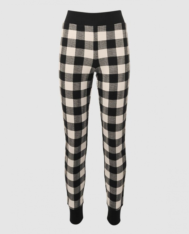 La Senza Waffle Pajama Women Sleepwear Festive Check | zEe84kvx